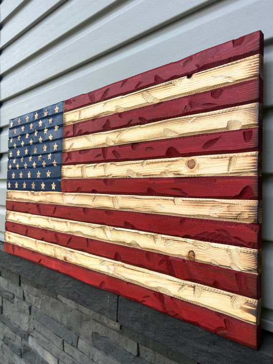 The Worn Warrior Flag