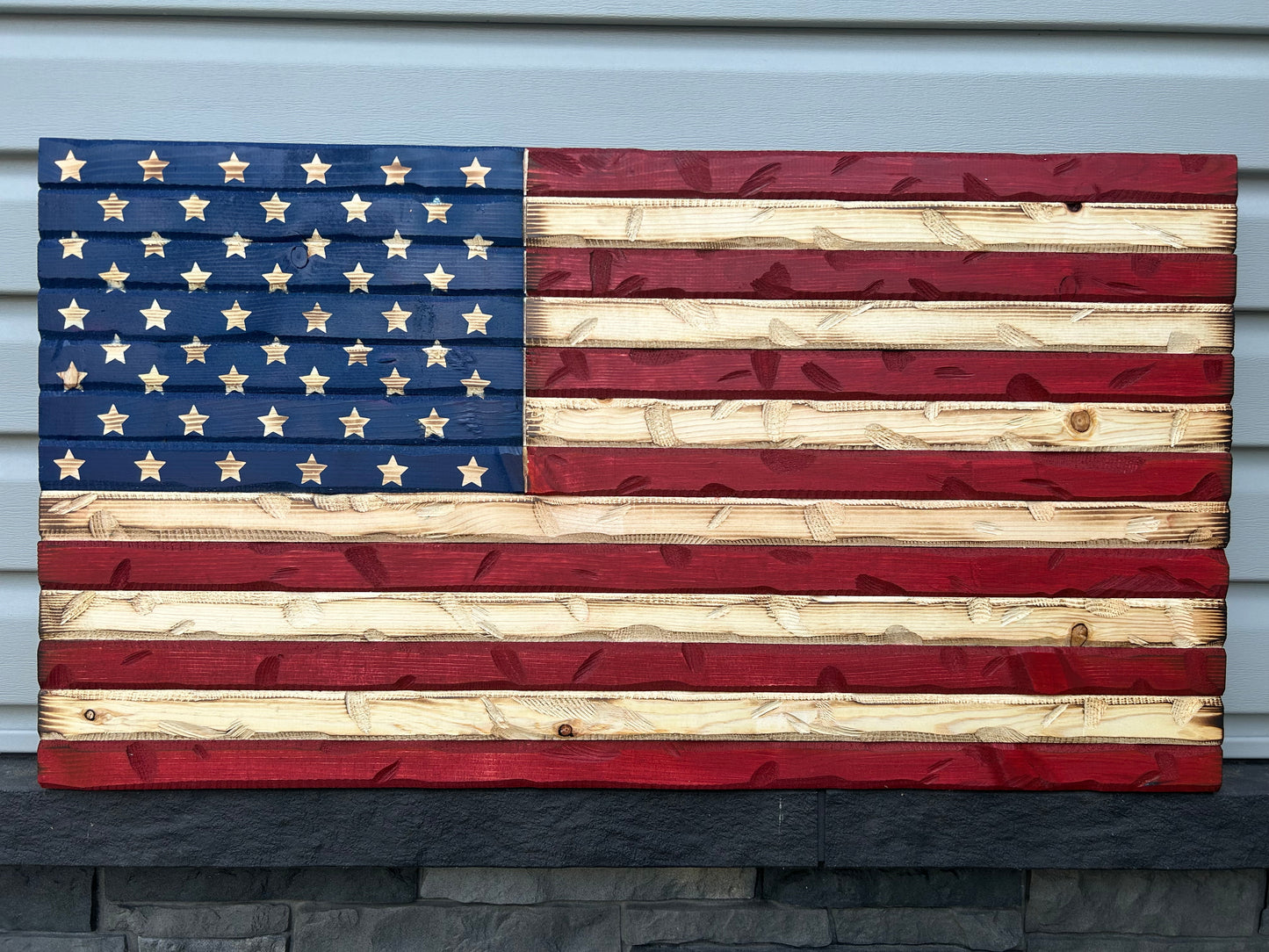 The Worn Warrior Flag