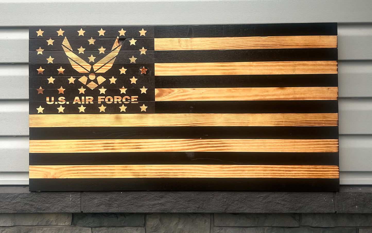 US Air Force Midnight Tribute Flag