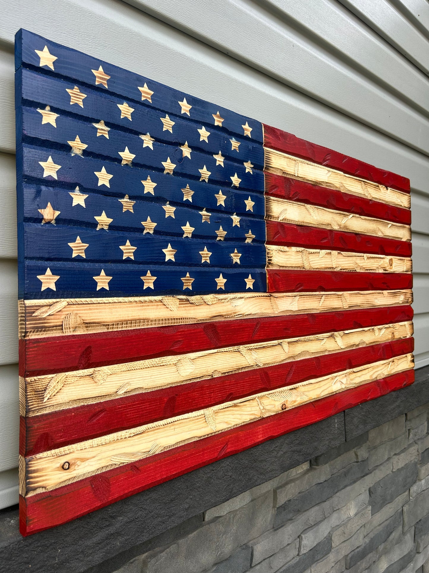 The Worn Warrior Flag