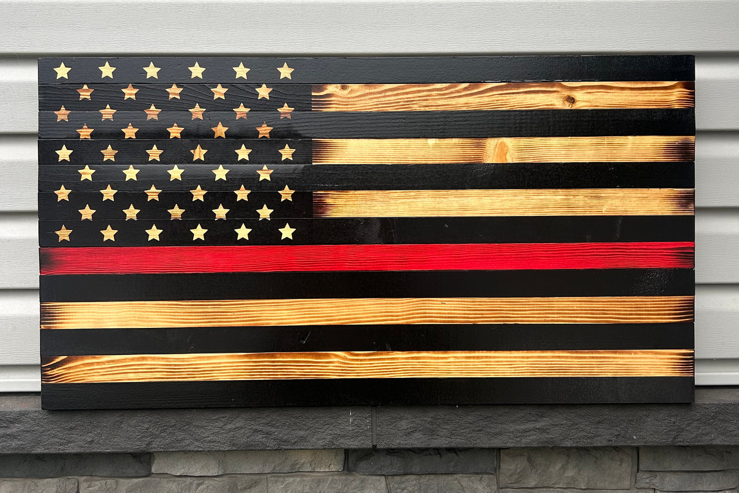 Thin Red Line First-Responder Flags