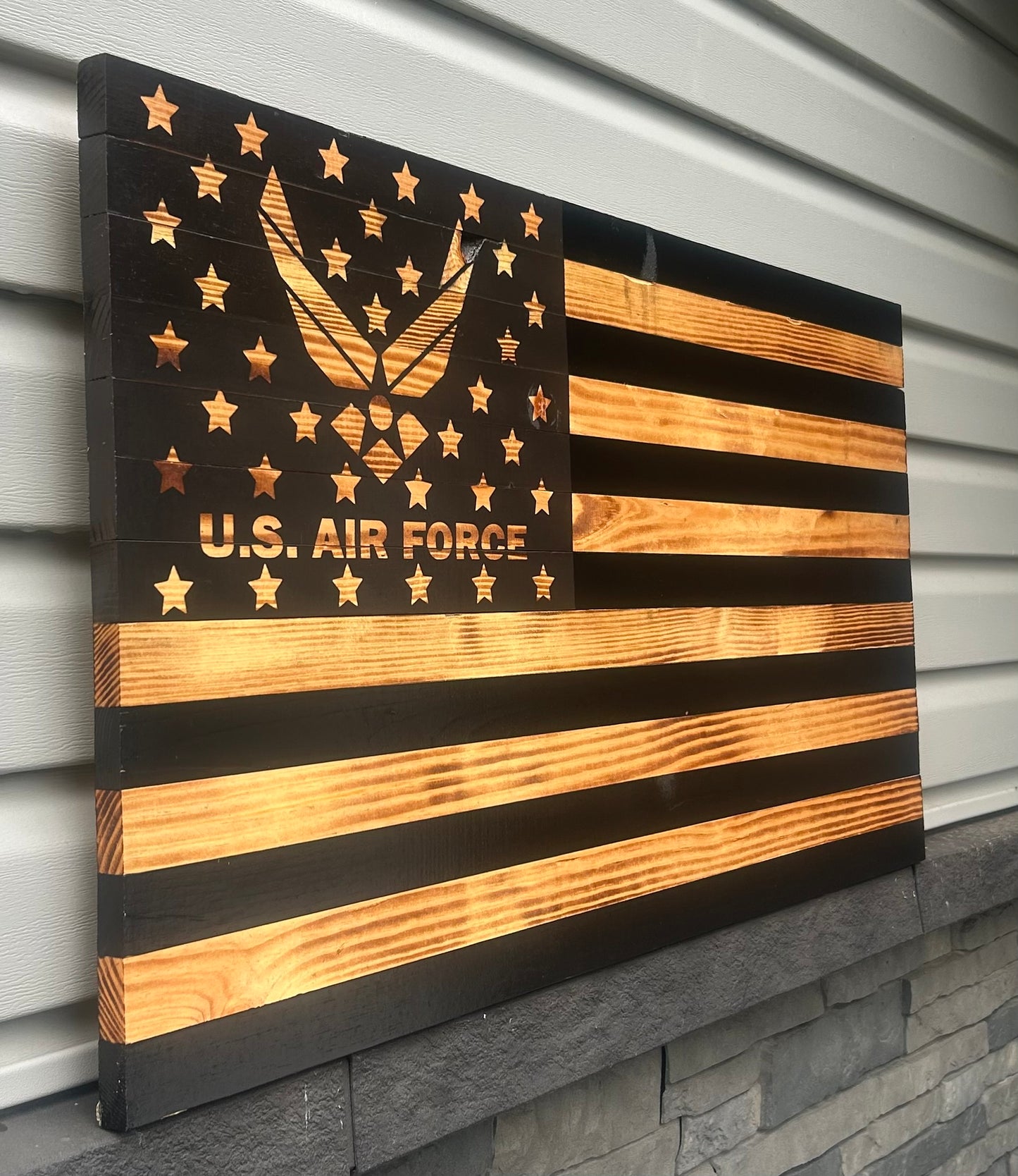 US Air Force Midnight Tribute Flag