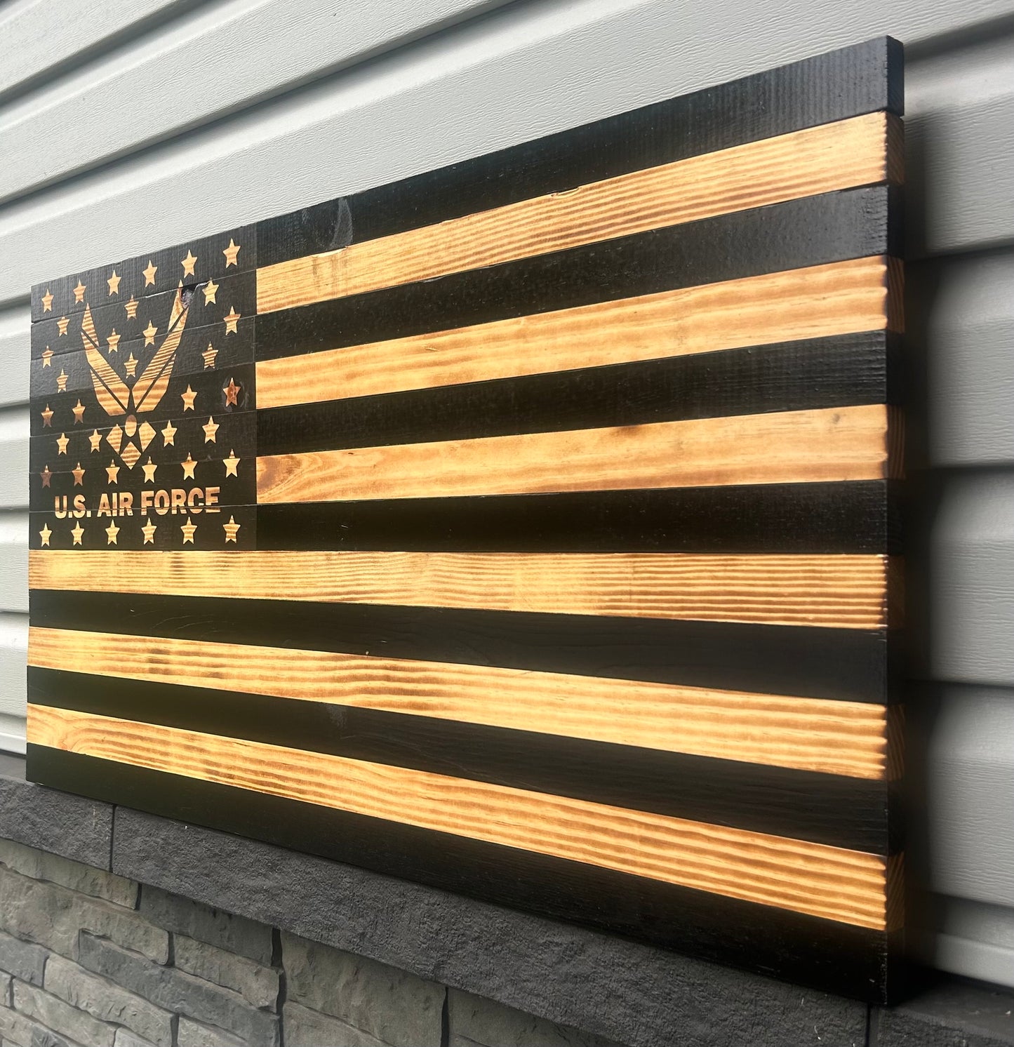 US Air Force Midnight Tribute Flag