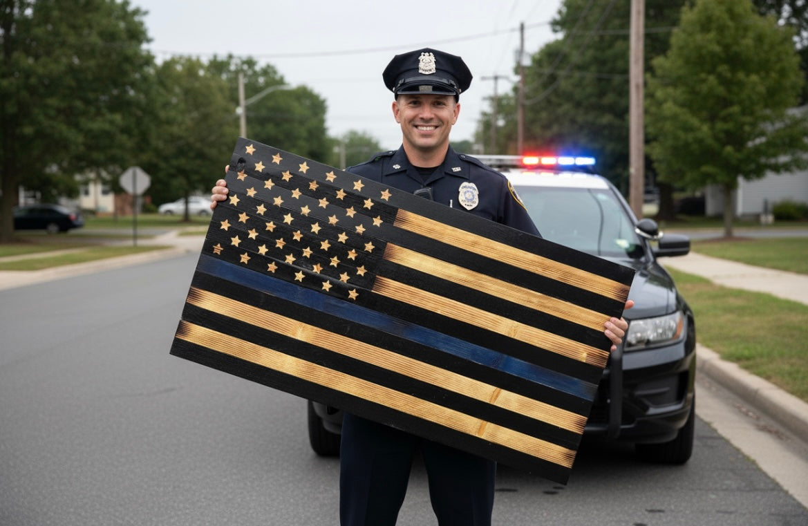 Law Enforcement Tribute Flag