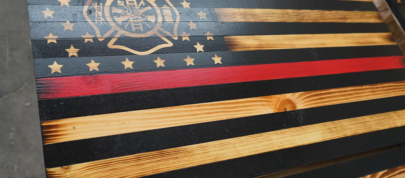 Thin Line First-Responder Flags